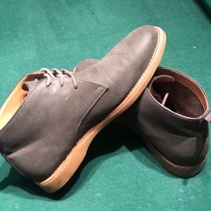 Slightly worn dress shoes